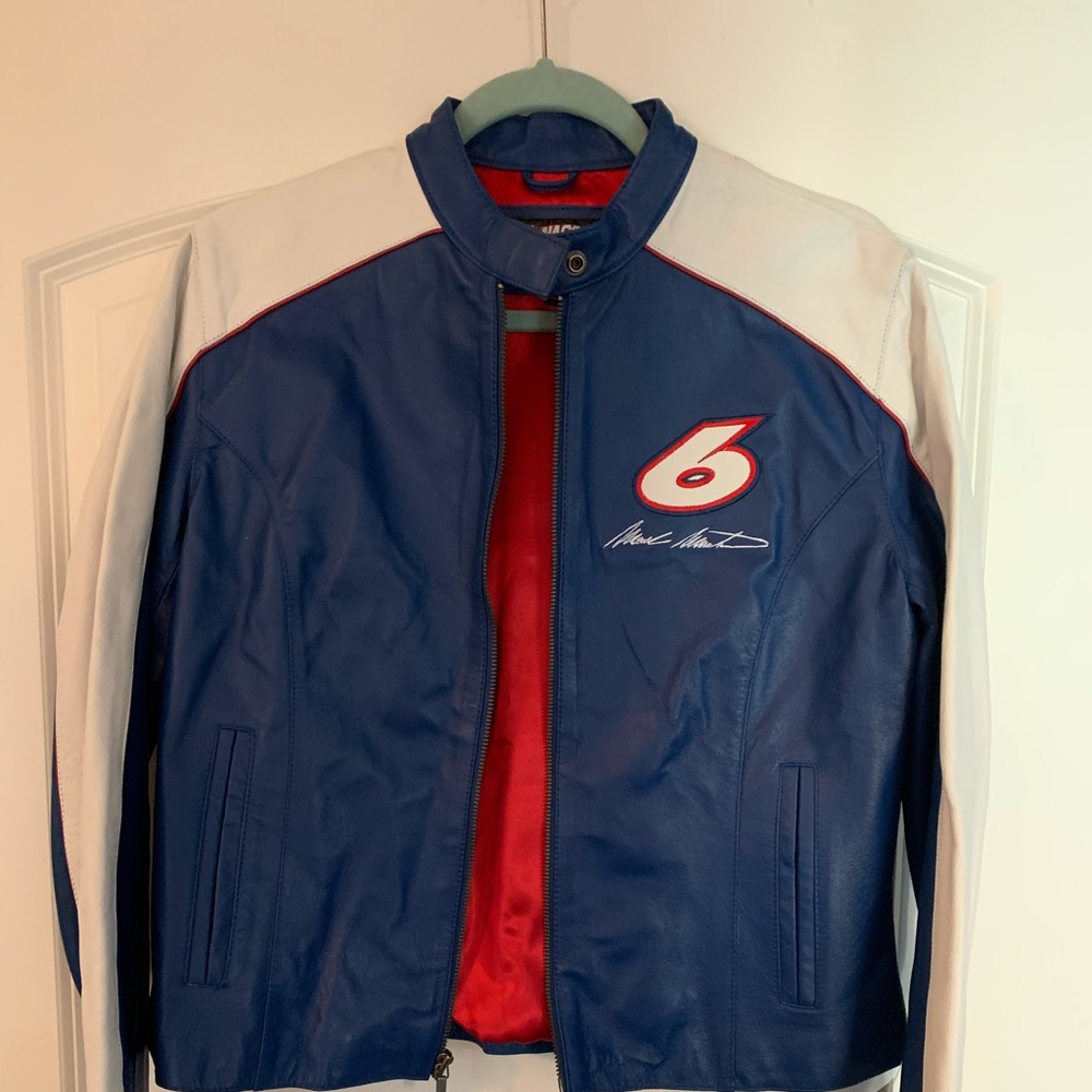 Mark Martin NASCAR Women’s leather jacket
